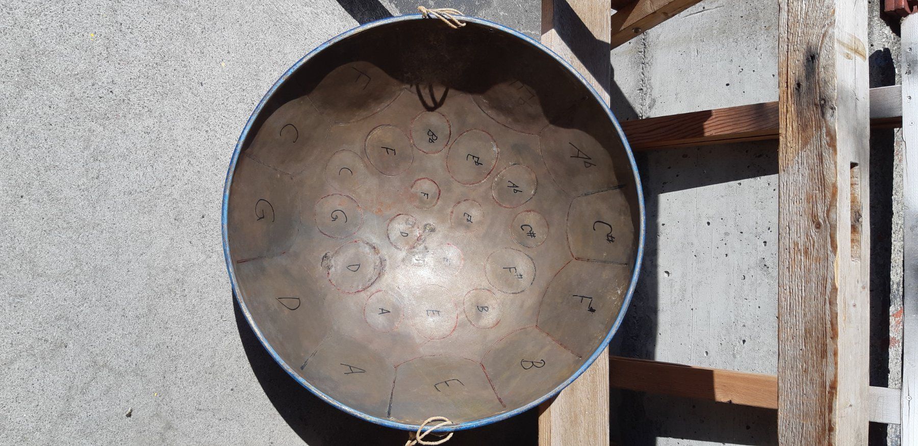 Musikinstrumente: Steelpan mit Koffer – Gebraucht aus Zäziwil von jolefi 1