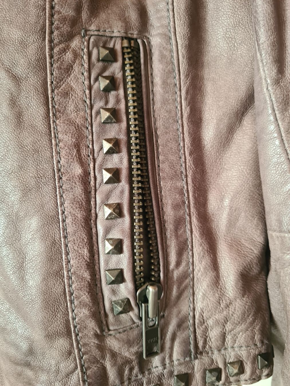 Giacche: MILESTONE LEDERJACKE TAUPE GR.38 – Nuovo (secondo la descrizione) da Adlikon venduto da jahr01 2