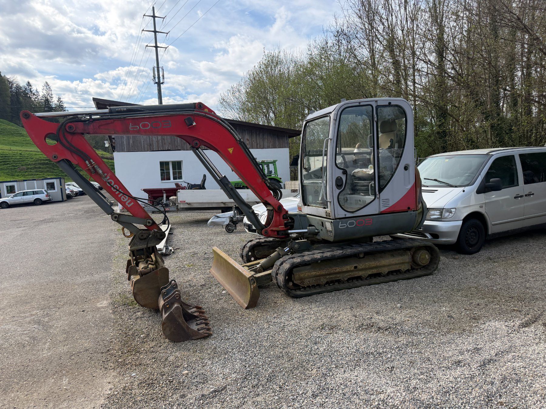 Escavatori: bagger neuson 6003 rd  6-tonnen 5400 std mit partikel – Usato da Wila venduto da ABM_As 7