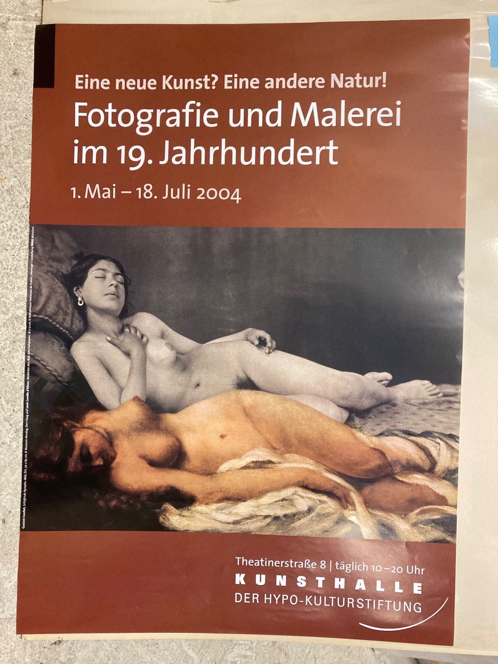 Poster & Bilder: Original  Austellungsplakat – Neu (gemäss Beschreibung) aus zürich von papalapa