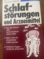 Schlafstoerungen und Arzneimittel Buch 1990 Medpharm.