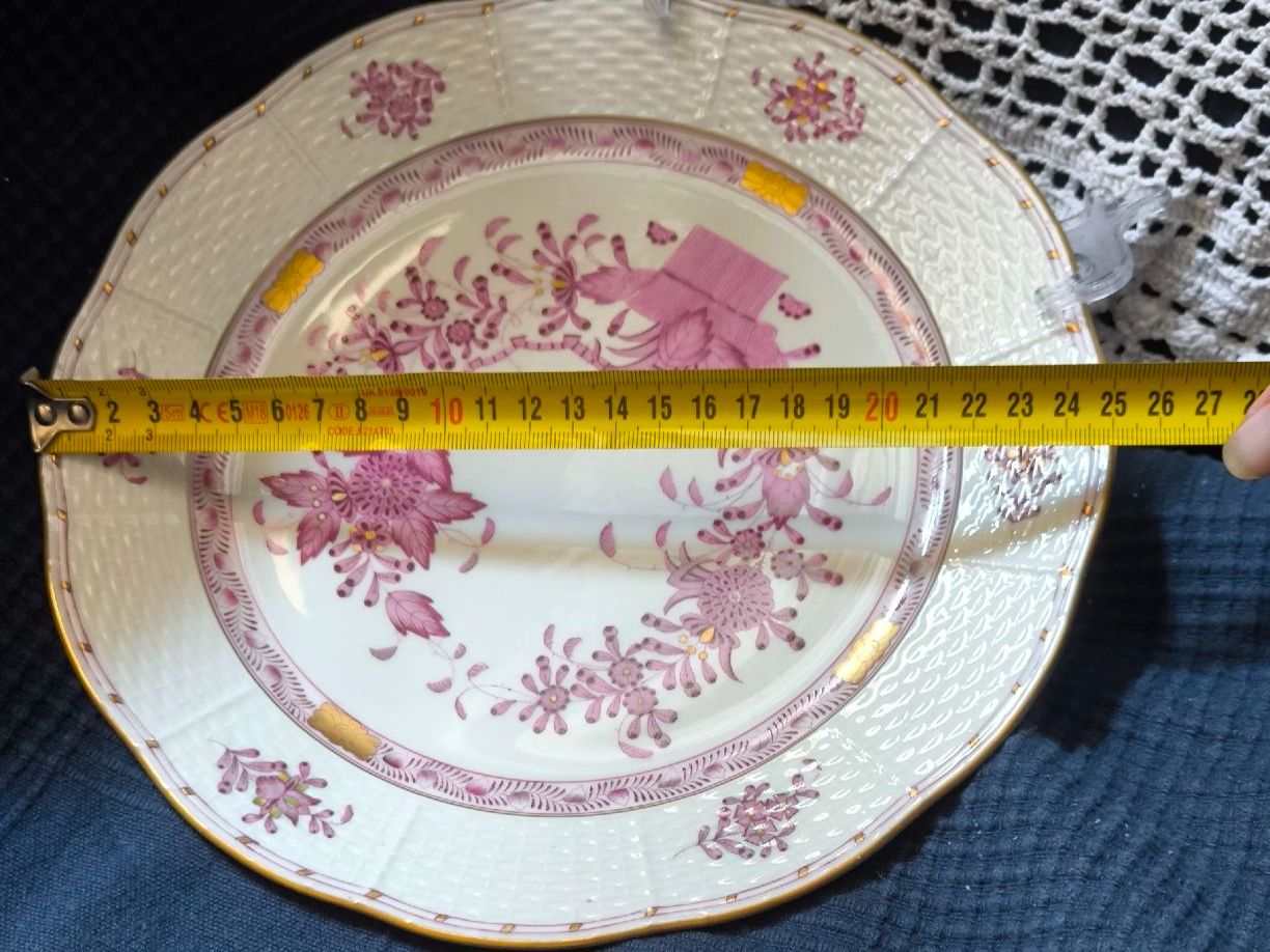 Herend Piatti: Herend 25 cm. Assiette, Corbeille indienne – Usato da Nyon venduto da mgg_gg9j 6