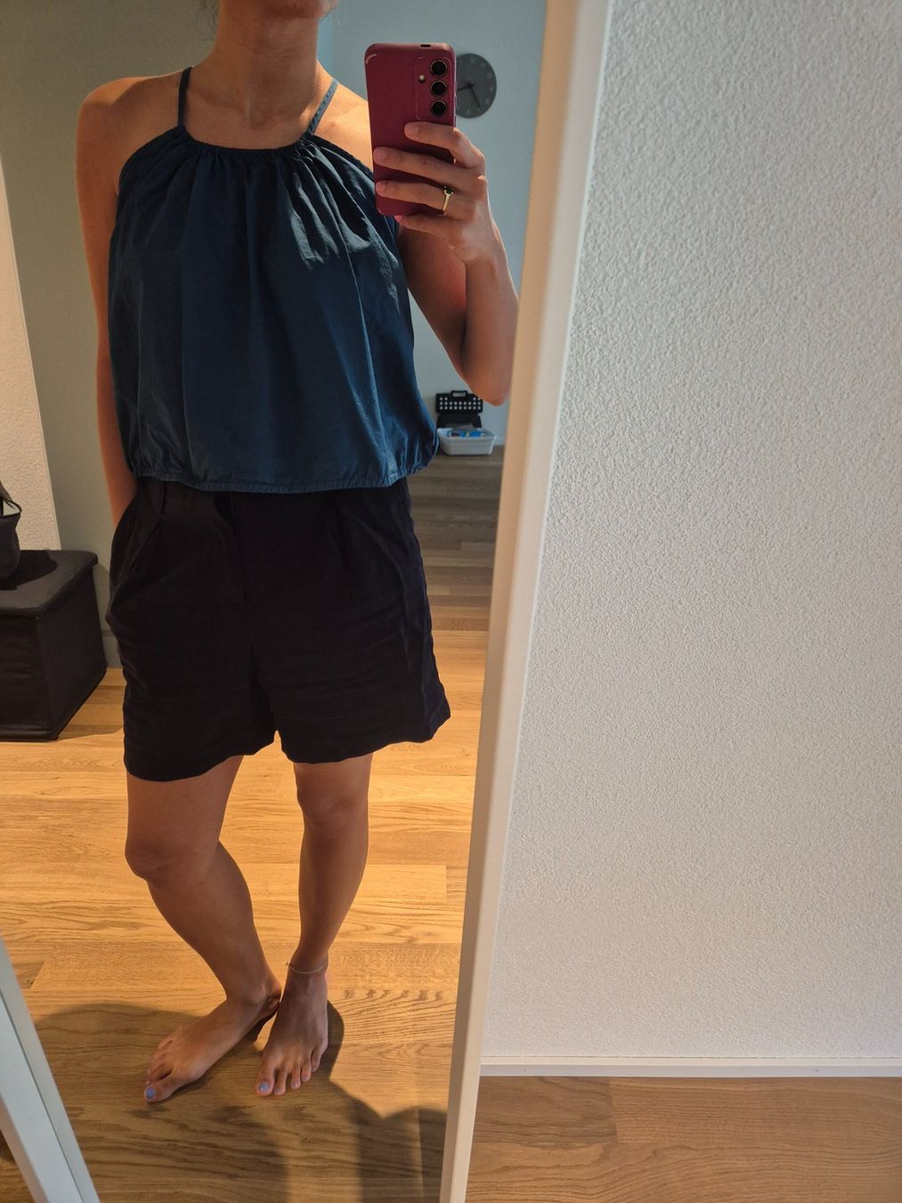 Tops: Blaues Sommertop Grösse S/M – Gebraucht aus Kloten von gupnik