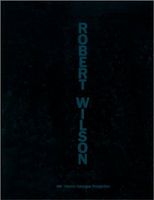 BOOK ROBERT WILSON catalogue centre Pompidouou