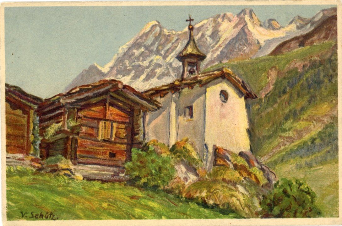 Cartoline postali: Eisten  VS  im Lötschental   -   5  diverse Karten – Usato da Brig venduto da Valcards54
