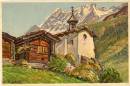 Eisten  VS  im Lötschental   -   5  diverse Karten