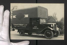 Fotografie Lastwagen Morris mit Hamshaw 