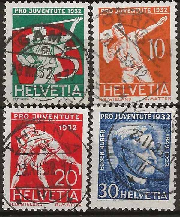 Tutti i francobolli: PJ032 - Pro Juventute 1932 obl. – Usato da Trélex venduto da Phil_Albert