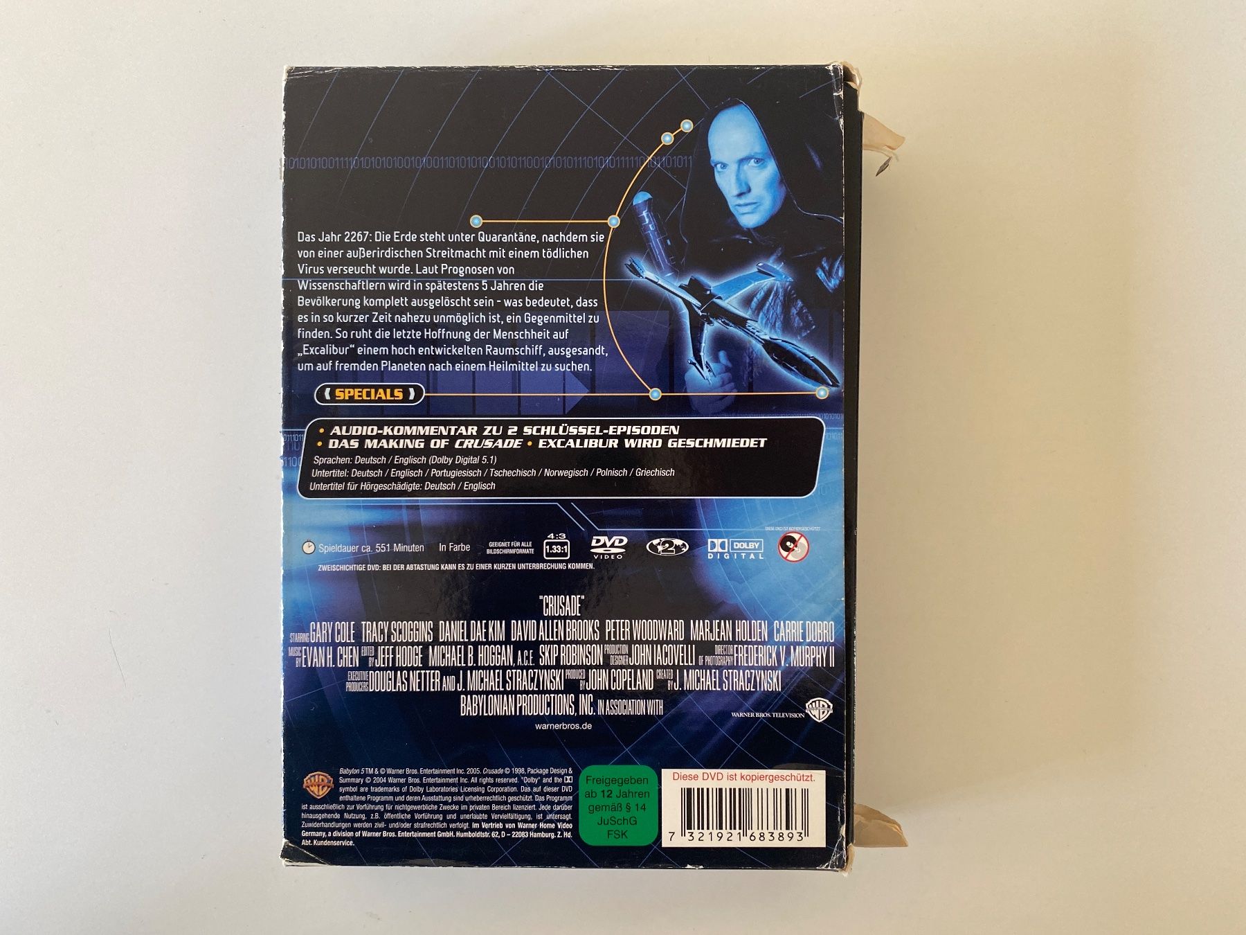 Tutti i DVDs: Crusade - Komplette Serie – Usato da Buchen im Prättigau venduto da dideldu 1