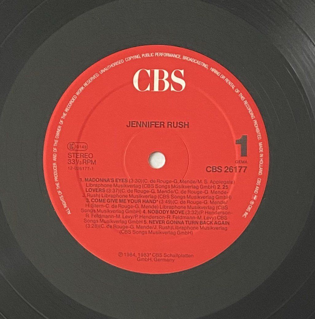 Dischi in vinile: Jennifer Rush – Usato da Flums venduto da Empe1 2