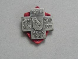 Abzeichen Arbeiter Schwingfest Schwingen Bern BE 1947