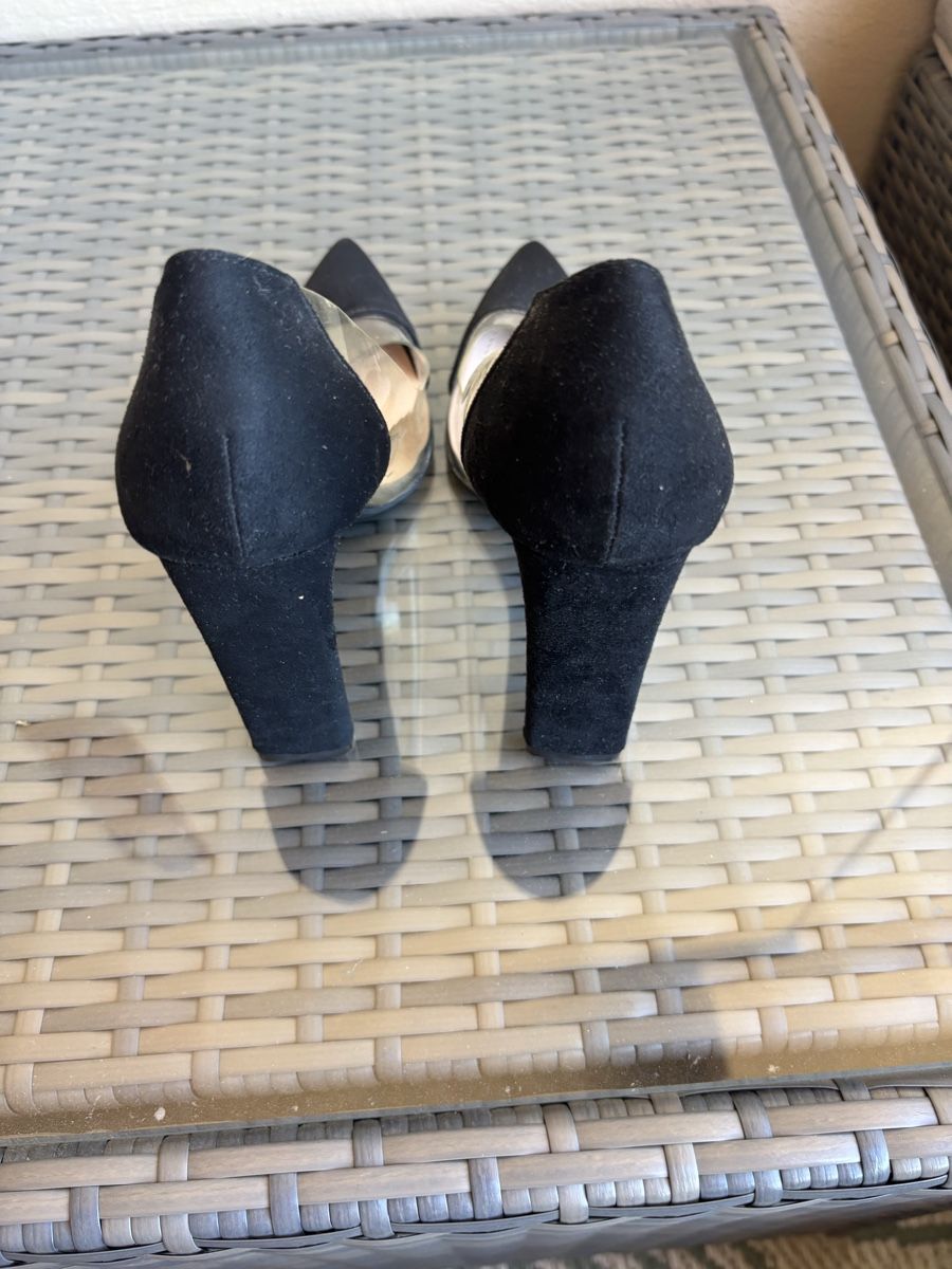 Chaussures femmes: Escarpins noire et transparent taille 37 – Neuf (Voir description) à Genève par ste_k6dj 2