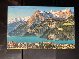 Schweiz 1942 AK Brunnen gegen Urirotstock