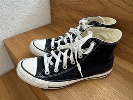 Converse All Star Chuck Taylor Gr 39 Schwarz/Weiss, top Zust