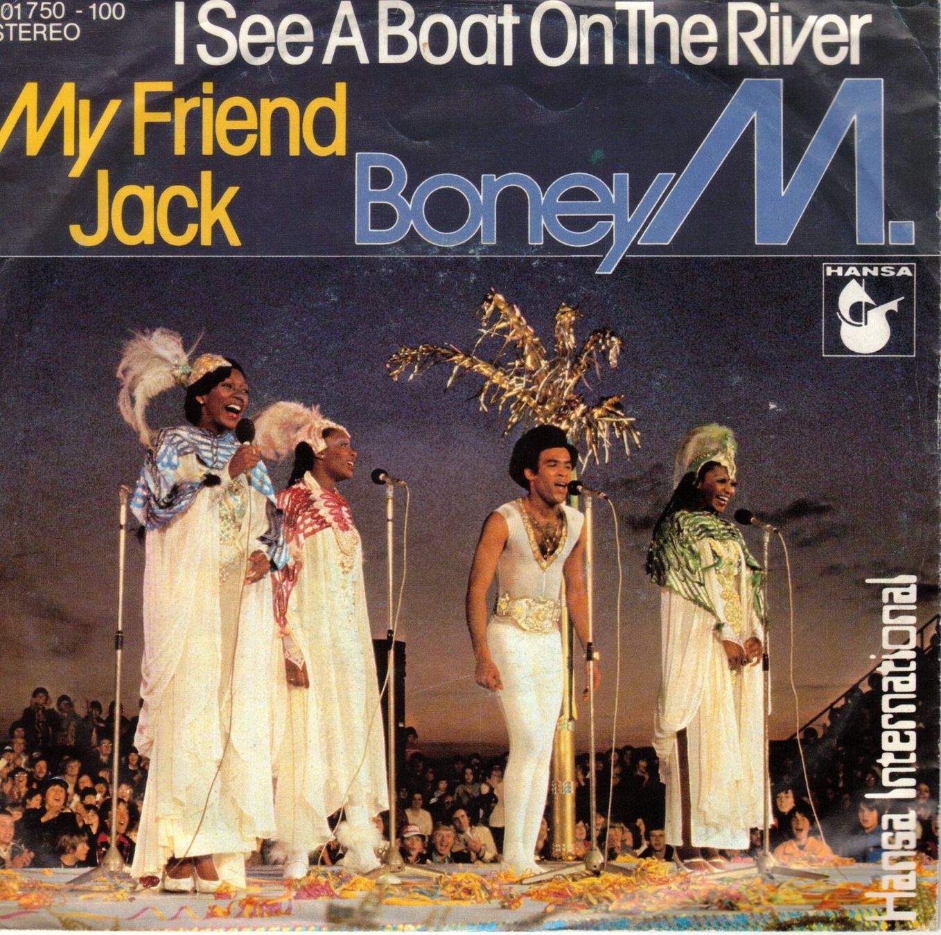 Dischi in vinile: Boney M  --  I see a boot on the river   Single7 – Usato da Rheinau venduto da thespecials