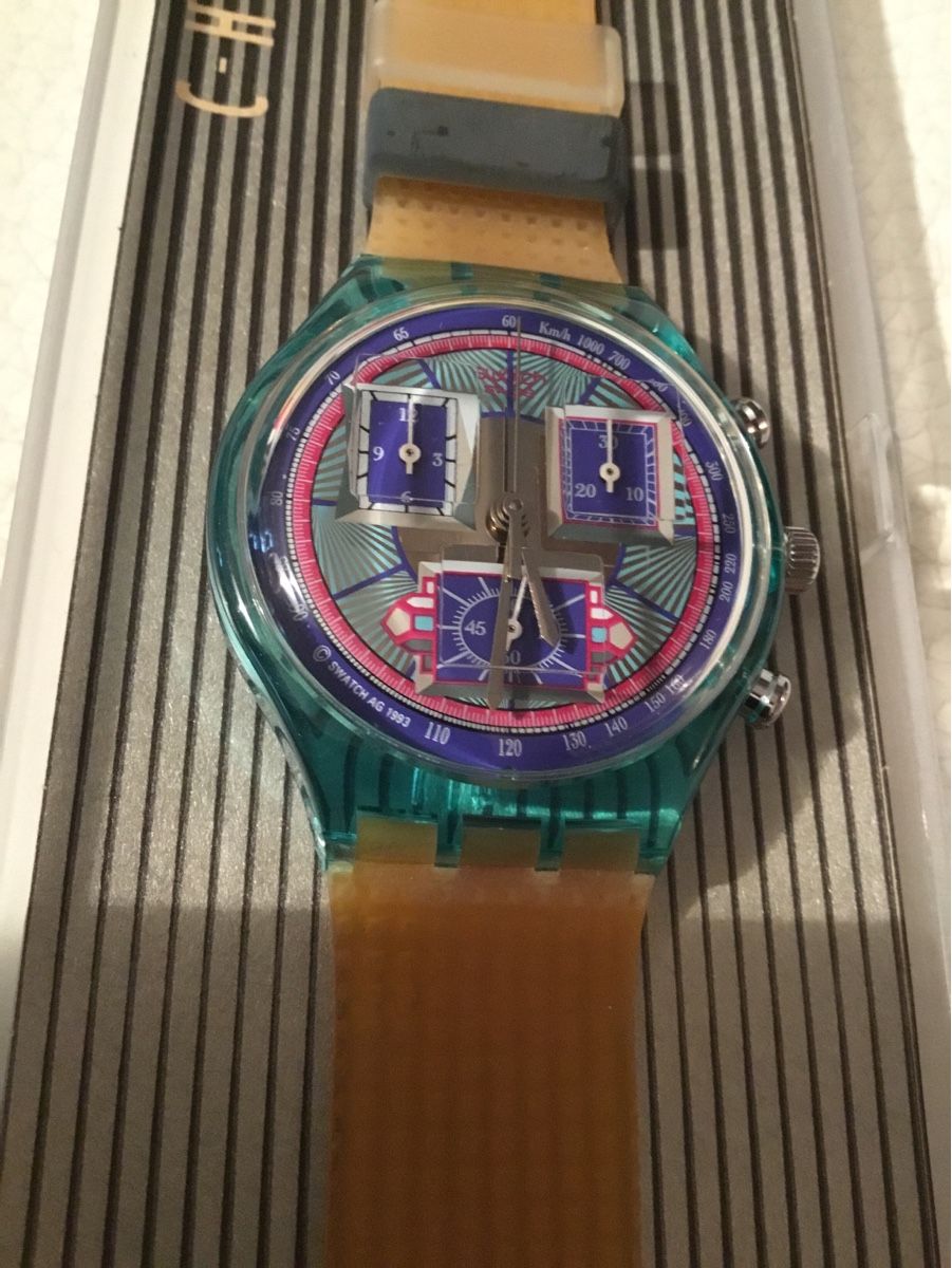 Swatch Orologi: Swatch chrono – Nuovo e nell'imballaggio originale da Neuchatel venduto da RinoICF