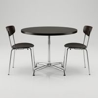 Vitra Eames Contract Table rund, grosse Platte