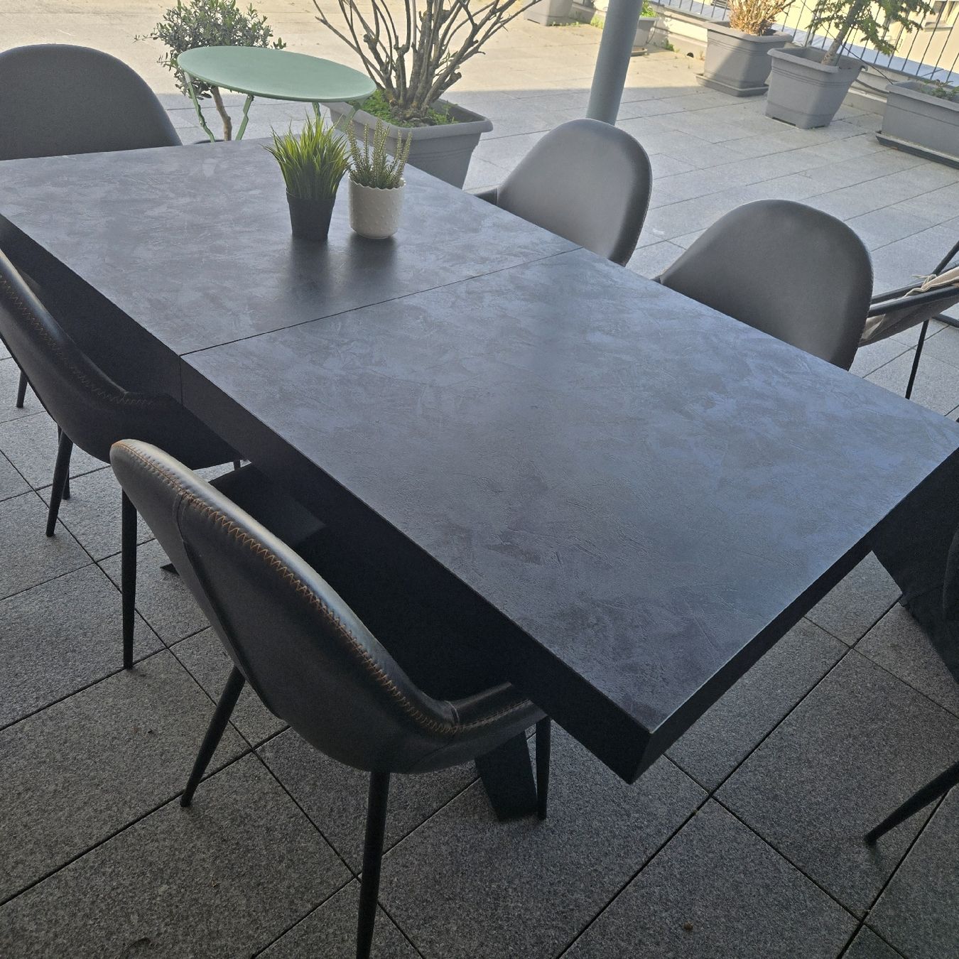 Set di tavolo e panche: Esstisch mit 6 Stühlen – Usato da Oftringen venduto da Zey-Schmuck