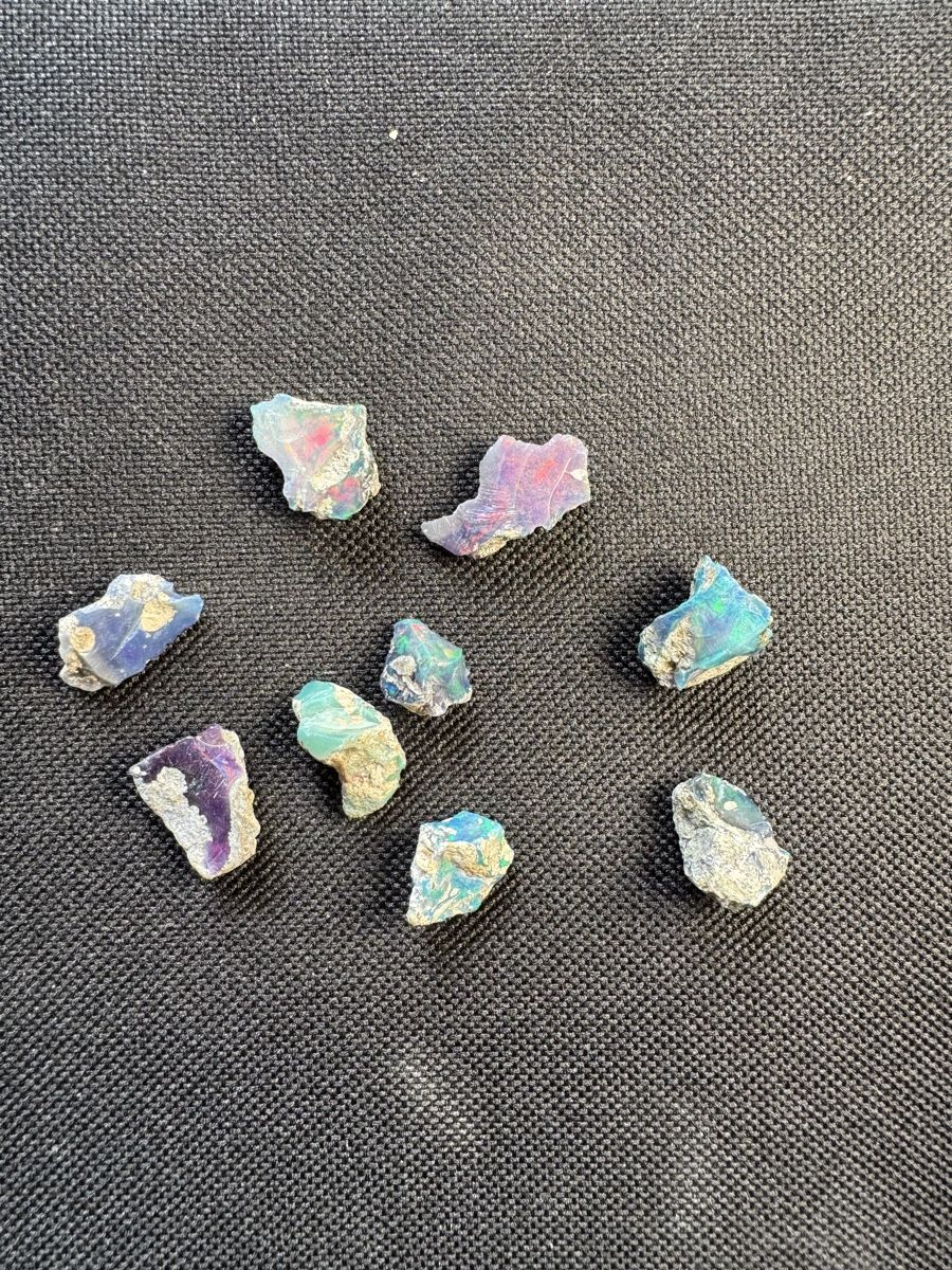Pietre preziose: Äthiopische Schwarzopal lot 44.45ct – Nuovo e nell'imballaggio originale da Wängi venduto da Horus90