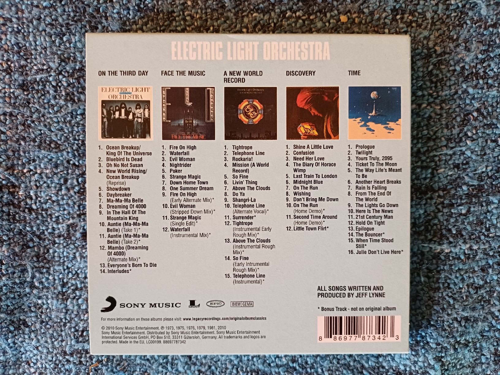 CDs: Electric Light Orchestra - CDx5 neufs – Neuf avec emballage d'origine à Begnins par Drastic-Sound 1