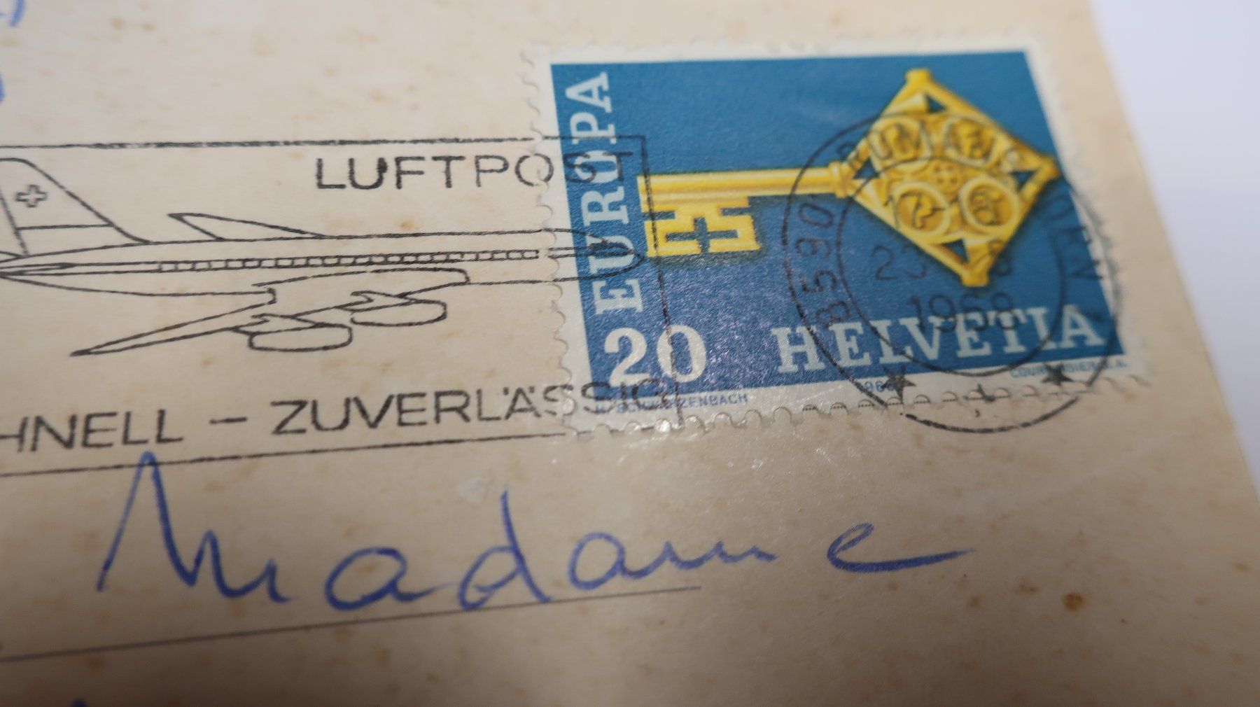 Ansichtskarten: Romanshorn Bodensee 1968 – Gebraucht aus Cormoret von Pascalll2001 6