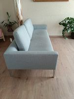 Sofa hellgrau 3-Sitzer neuwertig