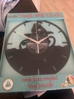 Vinyl Wanduhr Motorrad Design neu aus Belgien