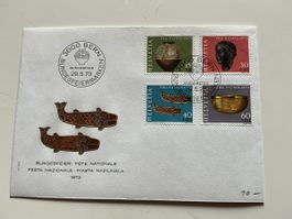 Briefmarken-Erstabgabe 1973, Bern, Bundesfeier, Top!