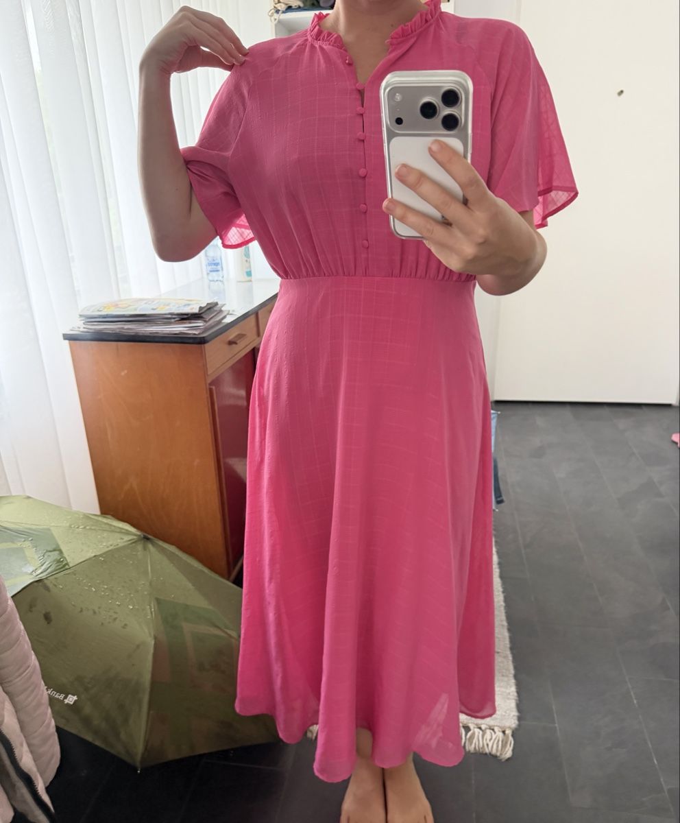 Kleider: Rosa Kleid ICHI – Gebraucht aus Bassersdorf von ver_r5qx 2