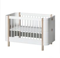 Oliver Furniture Wood Mini+ Babybett inkl. Umbauset Junior