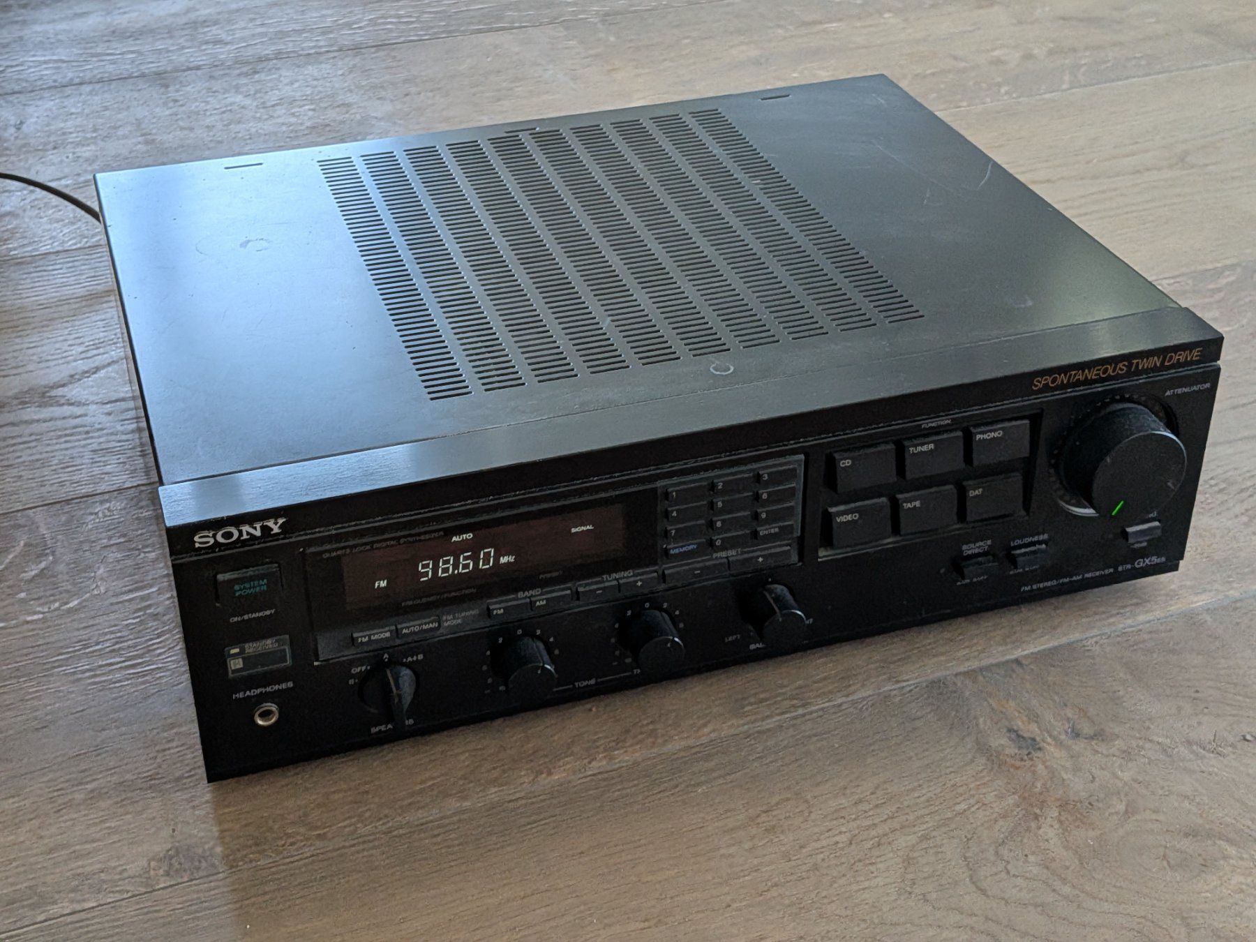 Sony Receiver: Receiver Sony STR-GX 5 ES – Gebraucht aus Port von gecotom