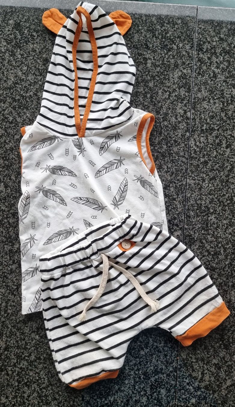 Lotti & Set di vestiti: Süsses Sommer Set Gr. 80/86, Bär Ohren – Usato da Gwatt (Thun) venduto da fidibus87