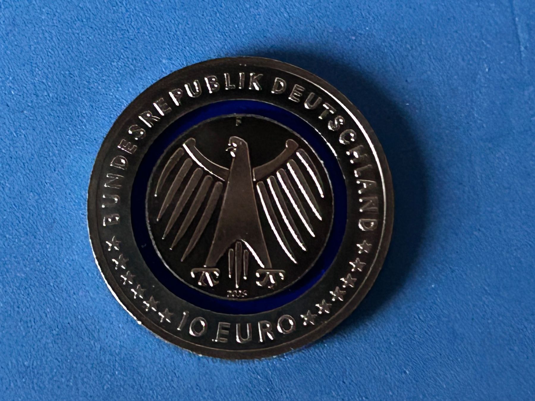 Tutti le monete: Germany -  10 Euro - THW 2025 UNC – Nuovo (secondo la descrizione) da Corcelles NE venduto da AJKader 9