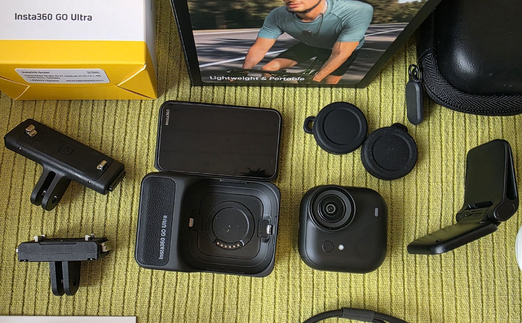 Insta360 Action Cam: Insta360 Go Ultra Creator Bundel – Usato da Wittnau venduto da ovi1212 2