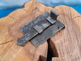 1 antiker Stossriegel,12.5cm, Schmiedeisen (LOT3108#TBS1)