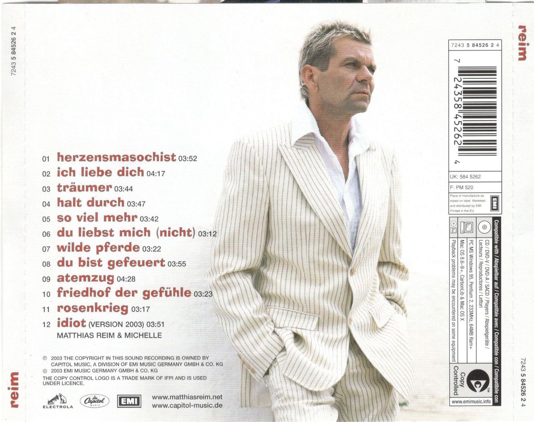 CD: Reim CD Reim – Usato da St. Margarethen TG venduto da Smiley-Face 1