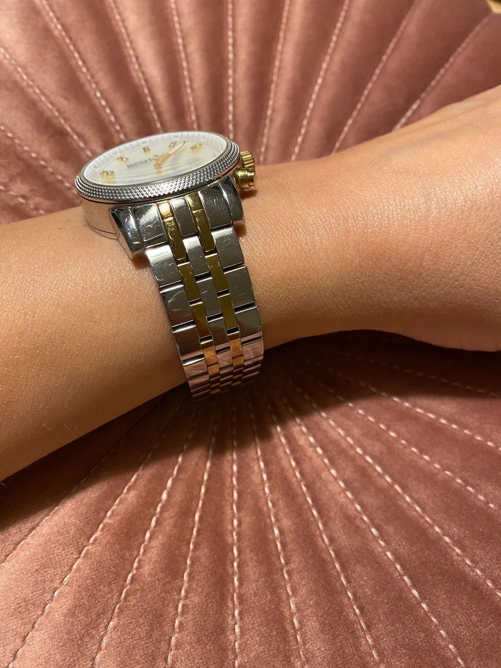Michael Kors Orologi: Michael Kors Lexington Two-tone Watch – Usato da Kilchberg ZH venduto da roz_qcj7 5