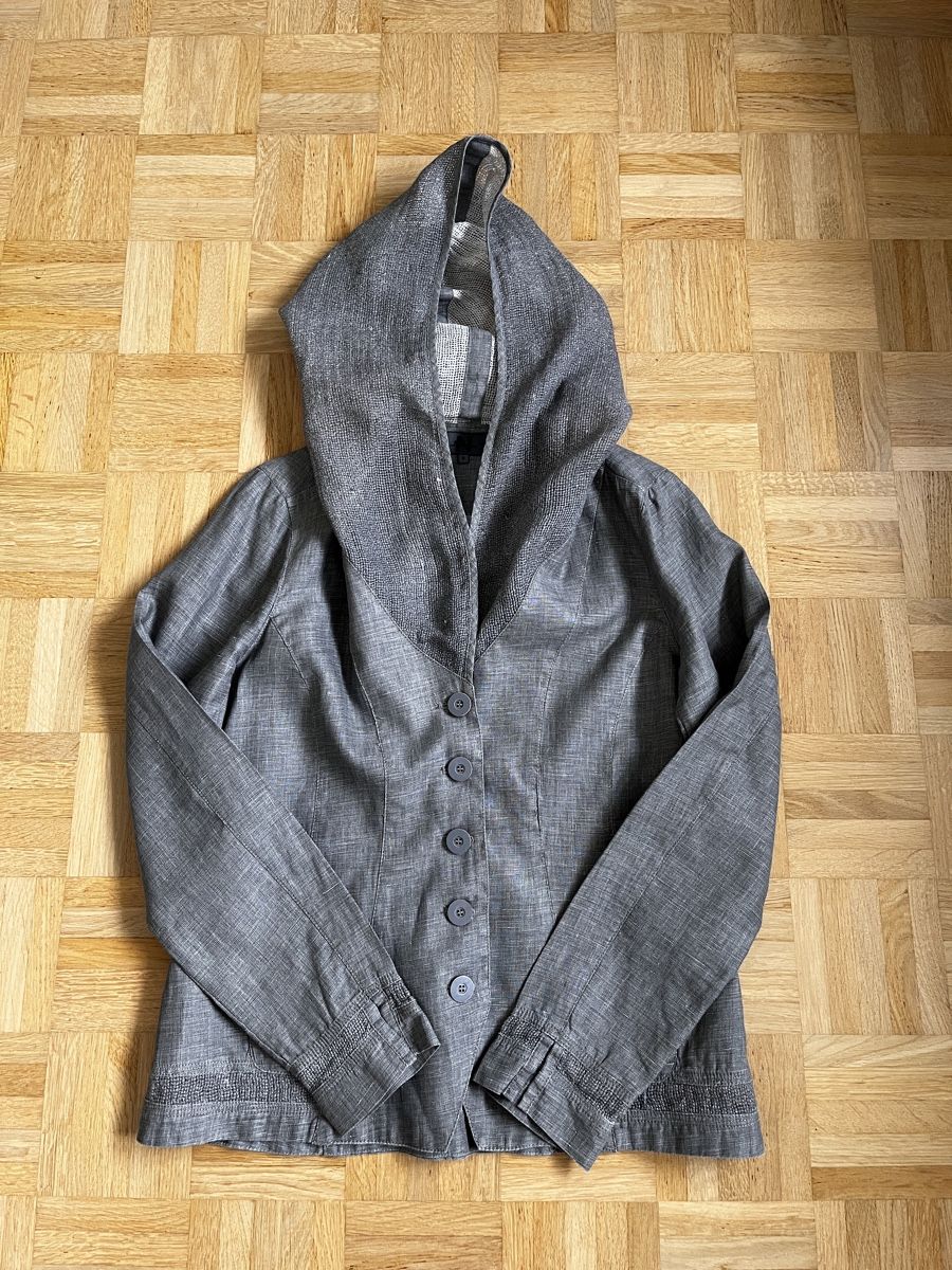 Nile Giacche: Nile Leinenjacke mit Kapuze, Grösse S – Usato da Zürich venduto da Kleanthy 3