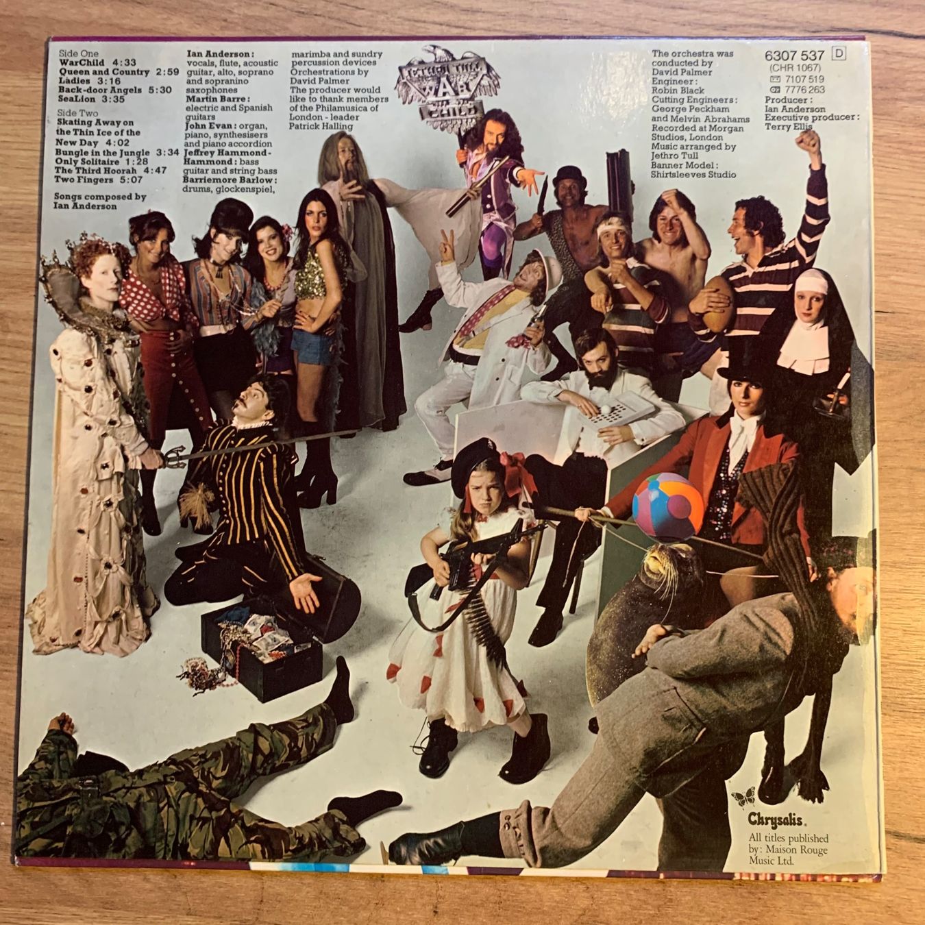 Dischi in vinile: JETHRO TULL - WARCHILD...OG GER 1974...VG++/VG++ – Usato da Gals venduto da Diskopatshop 1
