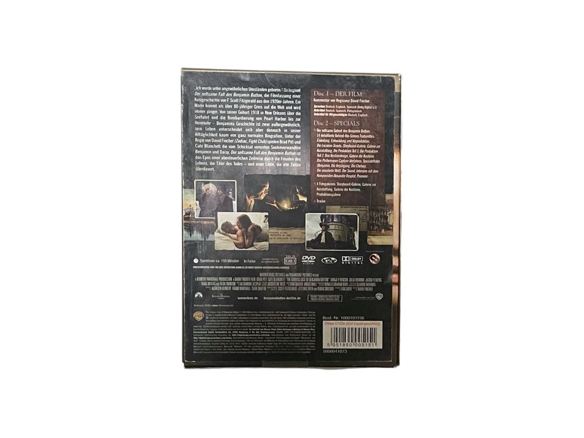 Tutti i DVDs: Der seltsame Fall des Benjamin Button - Special Edition DVD – Usato da Luzern venduto da woti-shop 2
