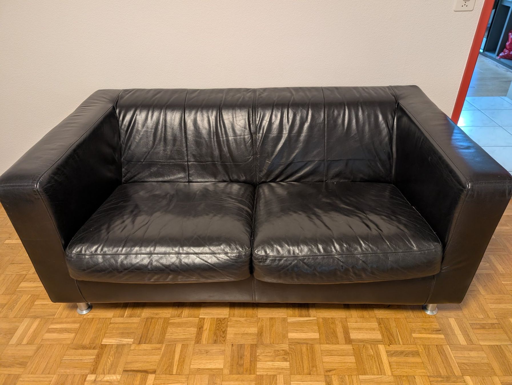 Ikea Divani: 2er Sofa Leder – Usato da Stans venduto da bez_jx7s