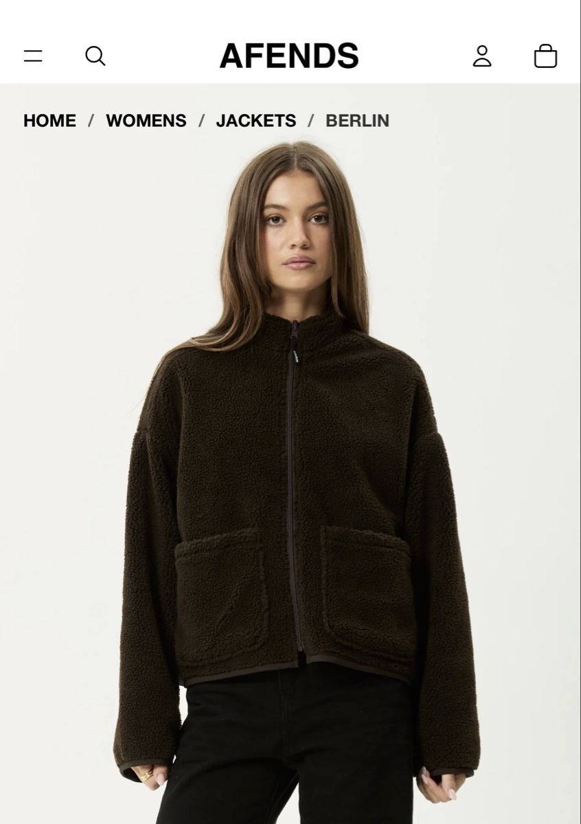 Giacche: AFENDS Reversible Berlin Jacket in coffee Size S – Usato da Zürich venduto da sch_2jyl 5