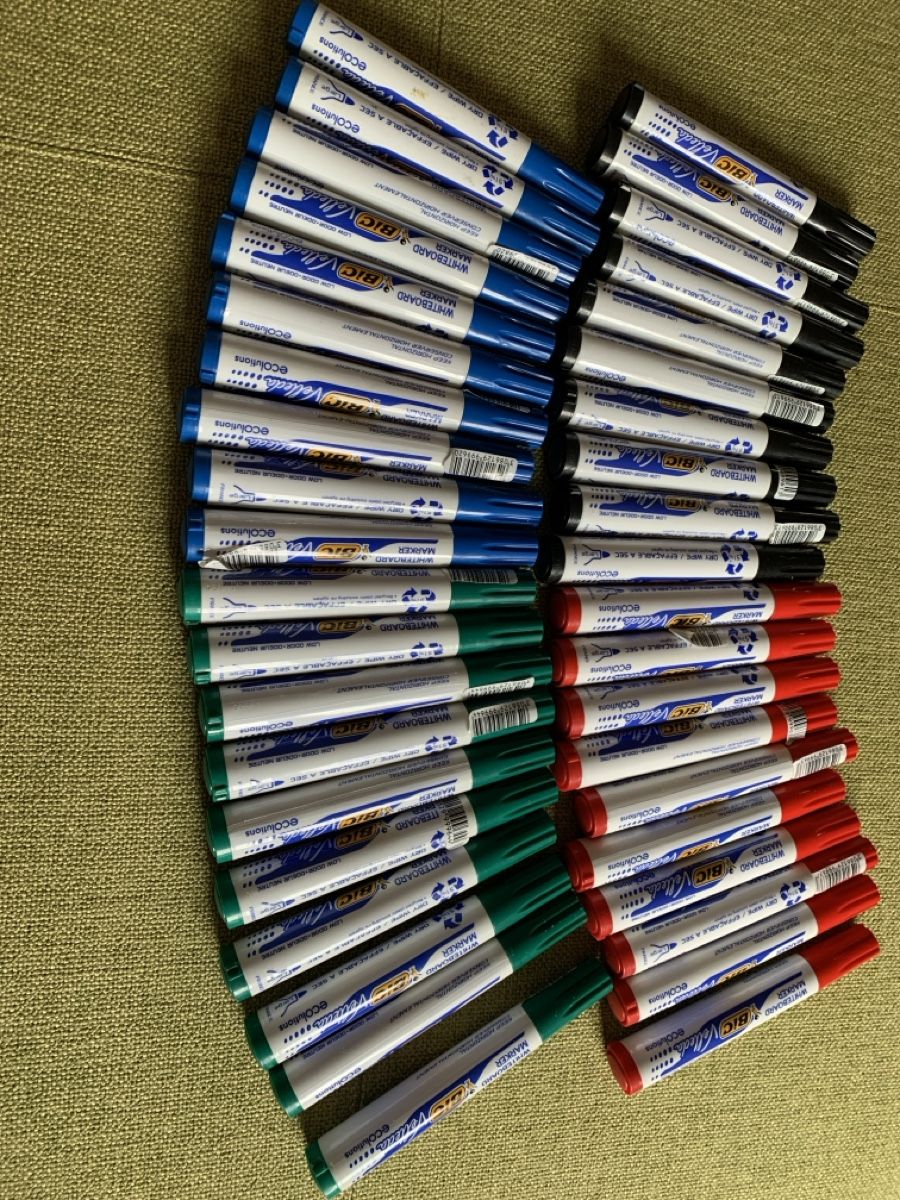 Bic Penna & Evidenziatori: Marker Bic Velleda 40pz – Nuovo (secondo la descrizione) da Bellinzona venduto da rob_d6fz