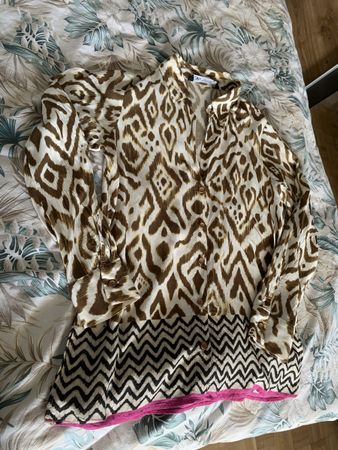 Camicetta Zara Fantasia Animalier Taglia XS Ottimo Stato Est