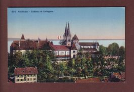 NEUCHÂTEL - Château et Collégiale