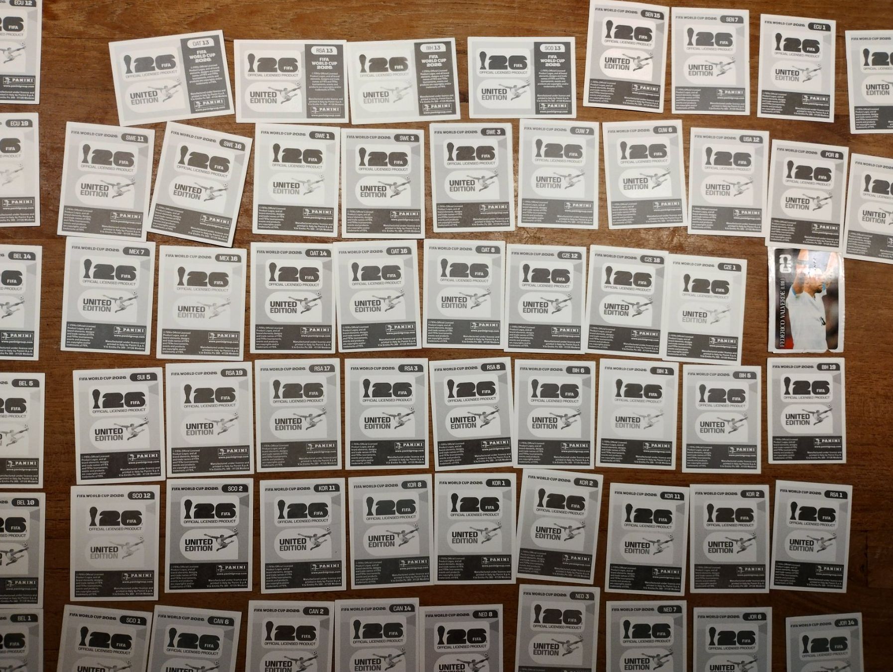 Panini Sammelbilder & Trading cards: 110 Panini Bilder WM 26 – Neu (gemäss Beschreibung) aus Bättwil von Voegi94 1