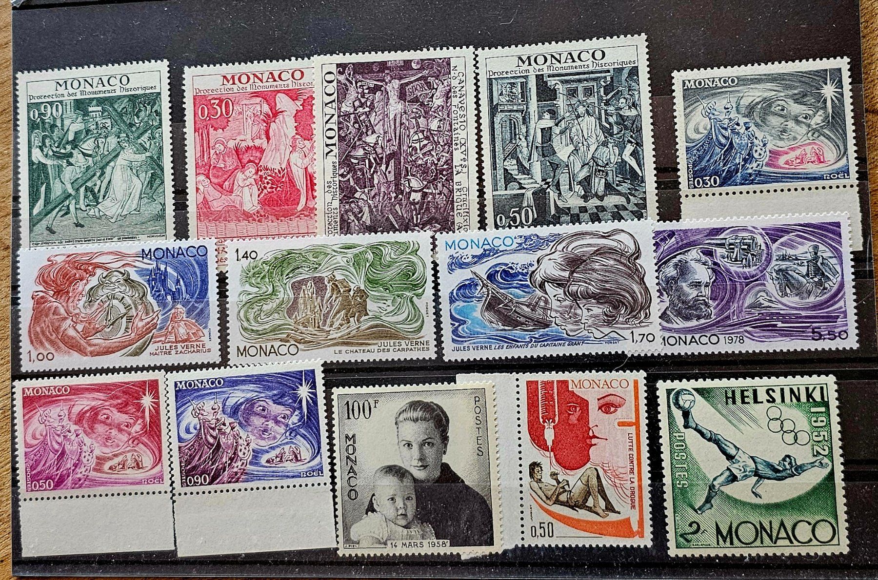 Alle Briefmarken: MONACO timbres neufs ** – Neu (gemäss Beschreibung) aus Les Valettes von Nuba1