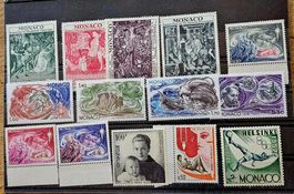 MONACO timbres neufs **