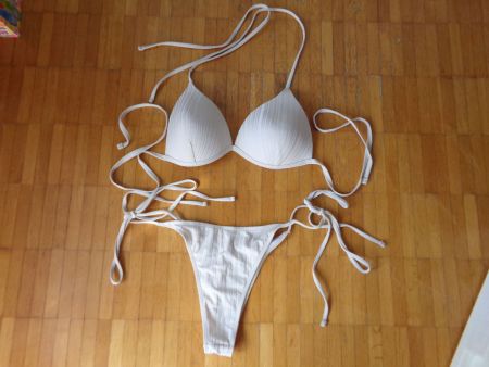 Damen Bikini beige  Gr. Ca L
