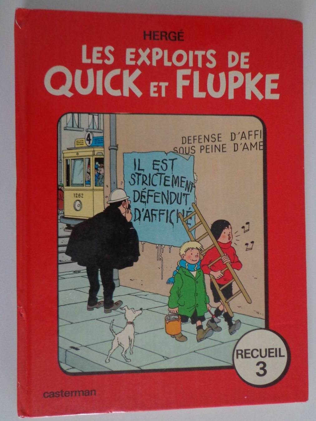 Fumetti: BD Hergé , Les exploits de Quick et Flupke, recueil 3 – Usato da Le Locle venduto da aou_rf8w